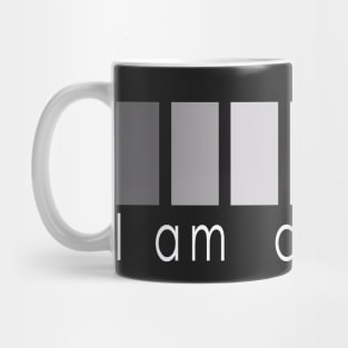 I am Awesome, in gray Mug